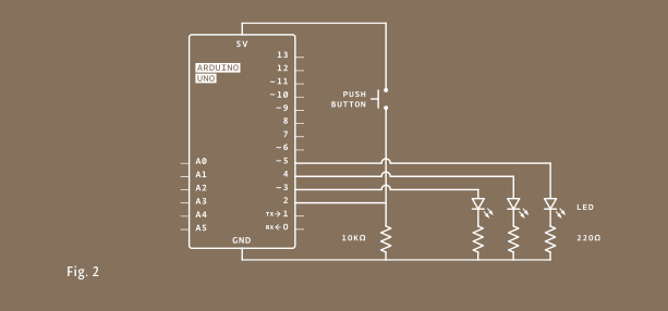 Schema elettrico circuito