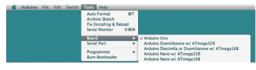 Menu Tools